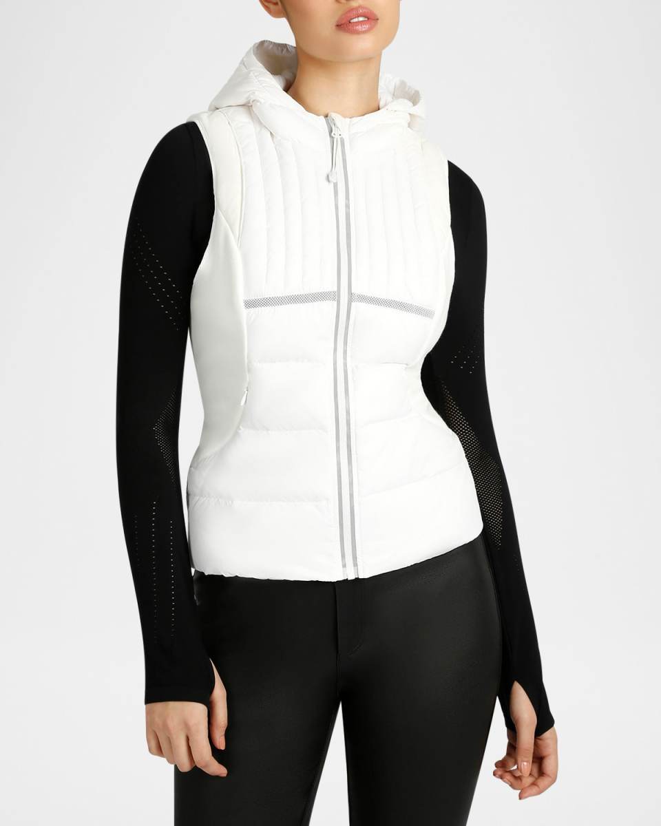 Reflective Inset Featherweight Puffer Vest